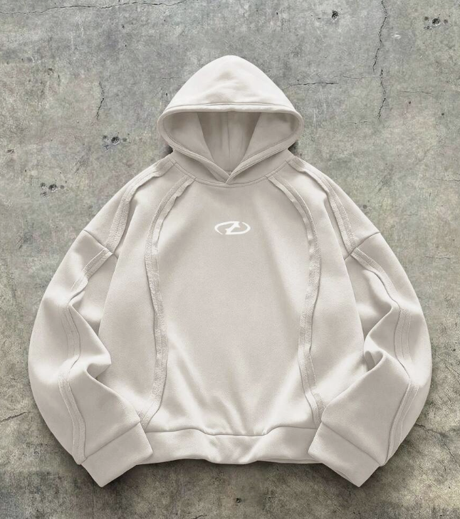 Axepeak Cream Hoodie