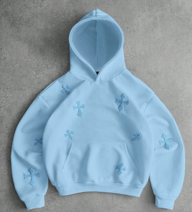 Axepeak Blue Chrome Hoodie