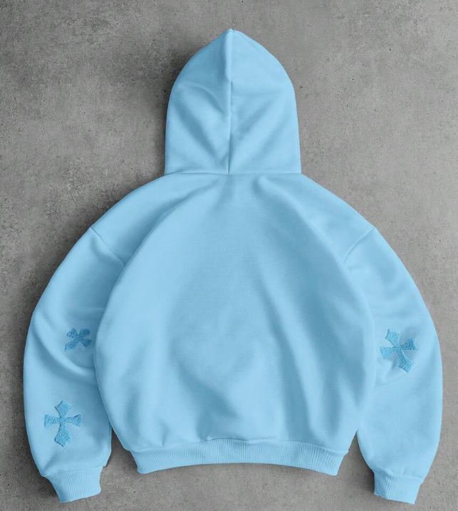 Axepeak Blue Chrome Hoodie