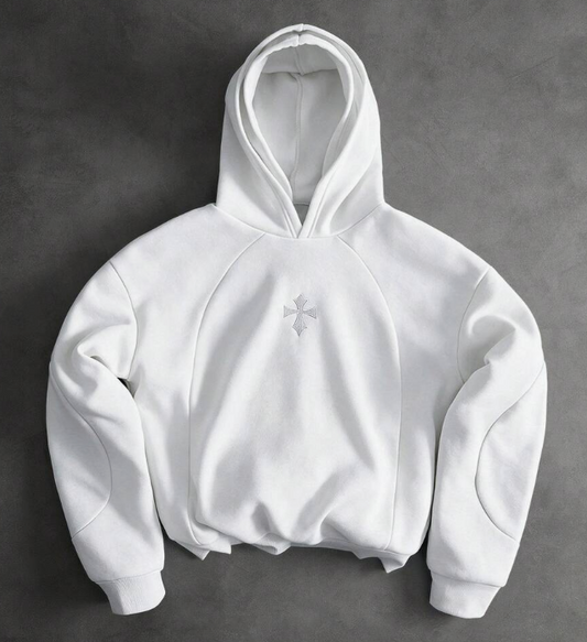 Axepeak White Hoodie