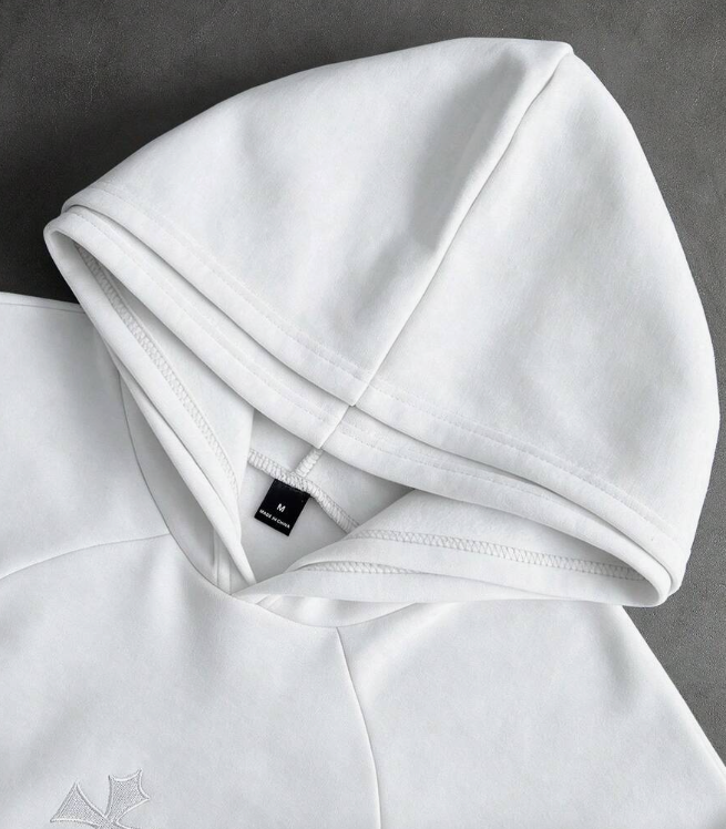Axepeak White Hoodie
